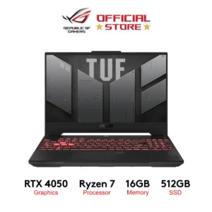 Asus TUF A15 FA507NUR-LP051W 15.6" FHD Ryzen 7 16GB DDR5 512GB SSD RTX 4050 Windows 11 Gaming Laptop